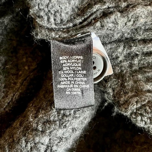 Button-down zipper knitted cardigan - Picture 9 of 9